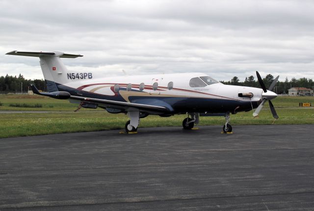 Pilatus PC-12 (N543PB) - No location as per request of the aircraft owner.