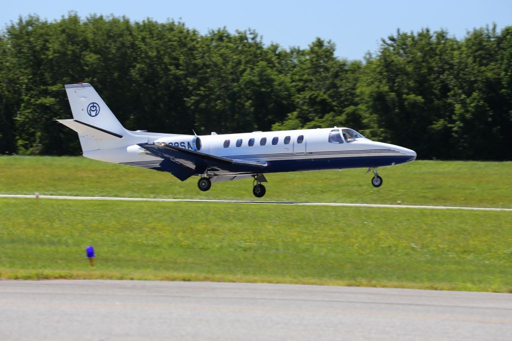 Cessna Citation V (N998SA) - Landing 7-29-13