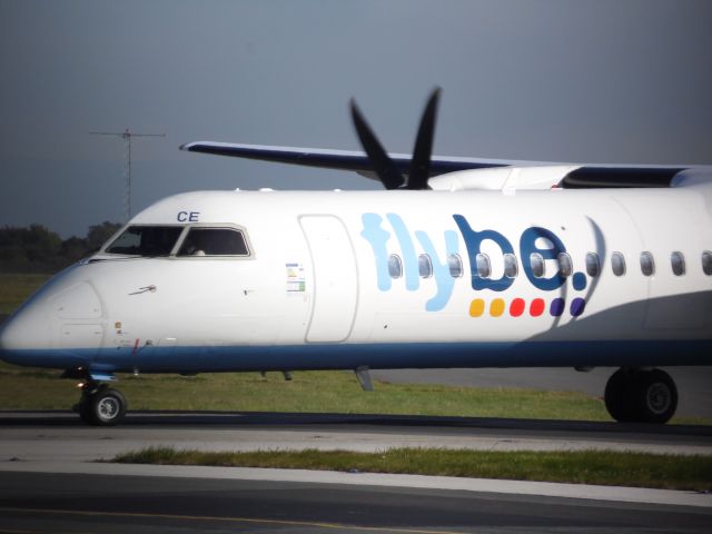 de Havilland Dash 8-400 (G-JECE) - ANCHESTER UK JROON