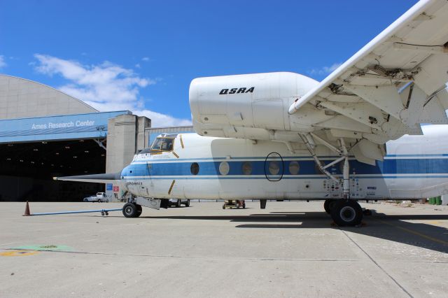 Piper Seneca (N715NA) - One of a kind NASA QSRA C8-A Modified DHC-5 With a Boeing augmented flaps. Will never fly again soon to be dismantled 