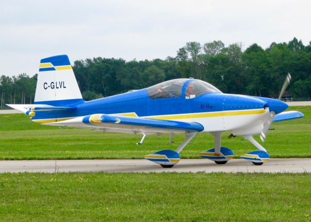 Vans RV-9 (C-GLVL) - At Oshkosh. 2010 Vans RV-9A