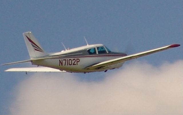 N7102P — - Takeoff from KRUE in 2005 captured 500mm lens from ground