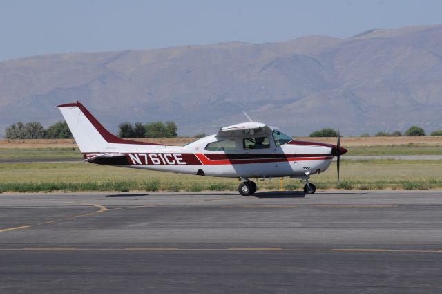 Cessna T210 Turbo Centurion (N761CE) - Taxing for departure at KPVU. br /Best viewed in full! 