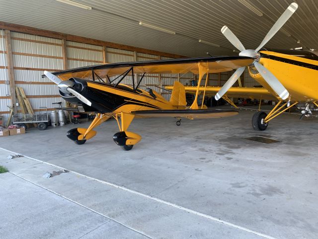 STOLP SA-300 Starduster Too (N2394) - N2394 in the hangar preflight, fall 2021