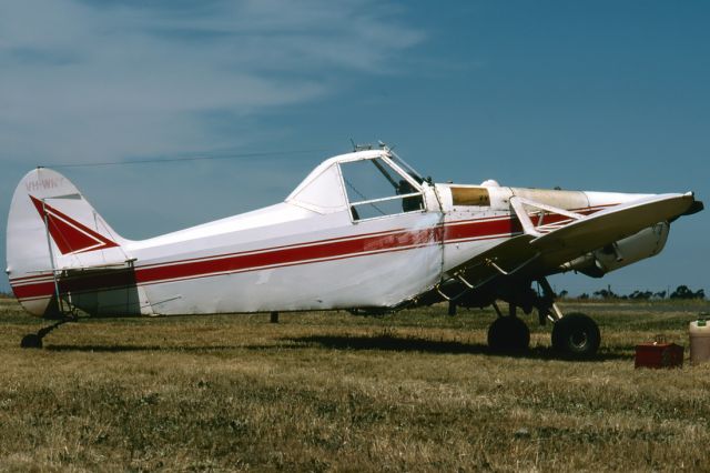 Mooney M-20 (VH-WNY) - PIPER PA-25-235 PAWNEE B - REG : VH-WNY (CN 25-2993) - HORSHAM AIRPORT VIC. AUSTRALIA - YHSM 7/11/1987