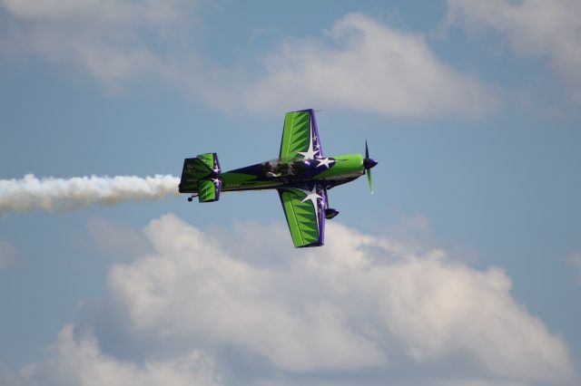 MXR MX-2 (N716GW) - Gary Ward Waving to the crowd on the Flyby in Miramichi