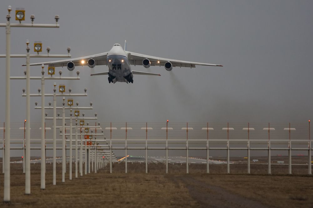 Antonov An-124 Ruslan (UR-82008) - take off