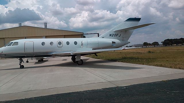 Dassault Falcon 20 (N20FJ) - Sitting for at least a year at KCPT