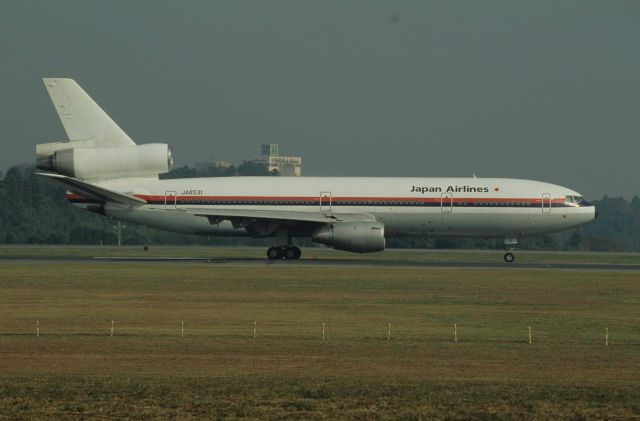 McDonnell Douglas DC-10 (JA8531) - Departure at Narita Intl Airport Rwy16 on 1990/11/17