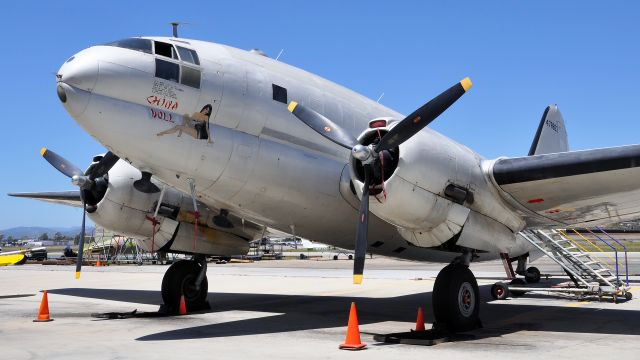 CURTISS Commando (N53594) - 1945 C-46F "China Doll" Commemorative Air Force (Camarillo, May 2010)