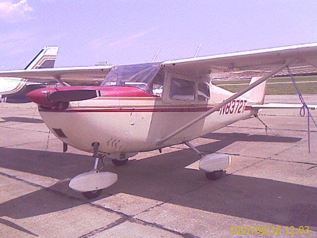 Cessna 175 Skylark (N8372T) - A workhorse for sure. This aircraft has the GO-300 engine and loves to fly fast and hard. 3100rpm/23in man/press = 147mph with wheel pants on. Equipped to tow banners. Excellent climb rate at 950fpm @ 100mph. What a ride for a 1961 model.