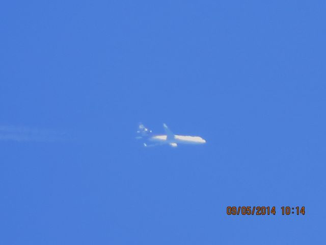 Boeing MD-11 (N279UP) - UPS flight 2909 from ONT to SDF over Southeastern KS at 39k feet.