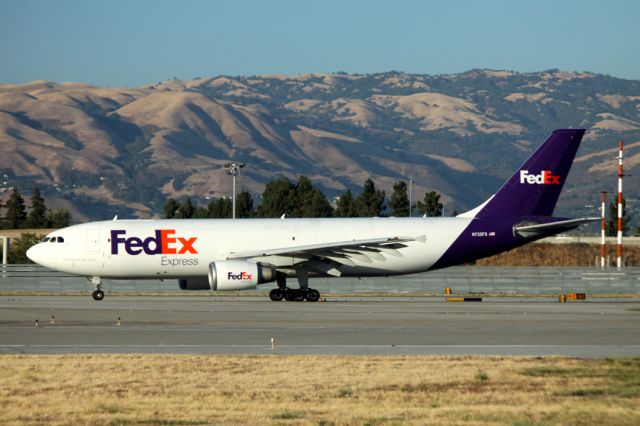 Airbus A300F4-200 (N732FD) - Rolling for take off to KIND on 30R, 07/30/2012