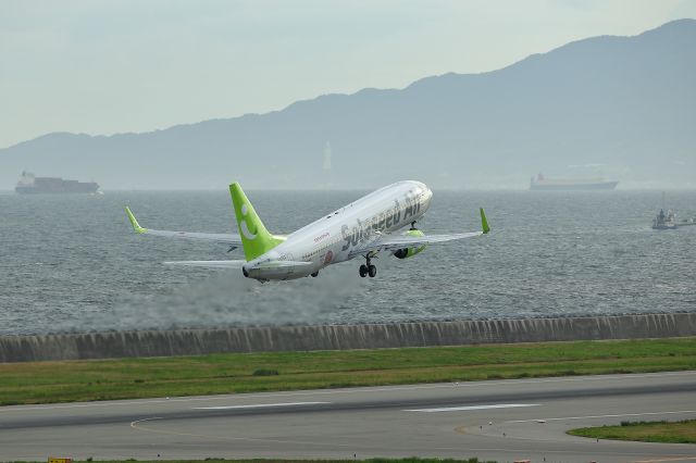 Boeing 737-800 (JA806X) - Company name changed to Solaseed Air from the Skynet Asia Airways From July/1/2011