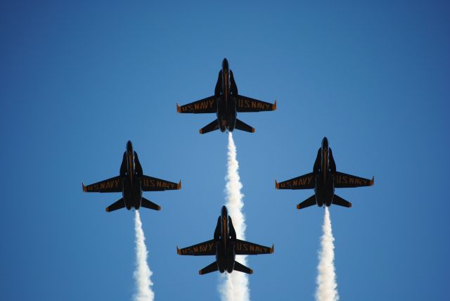 — — - Blue Angels at Sun