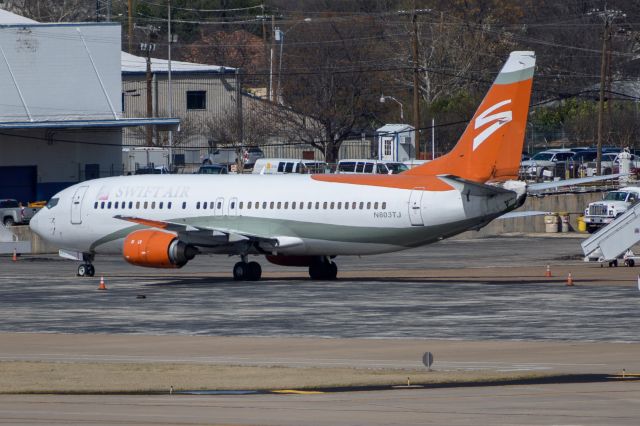 BOEING 737-400 (N803TJ) - Taken February 23, 2019.