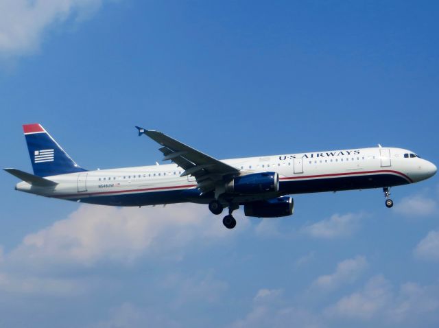 Airbus A321 (N548UW) - US Airways A321 7/19/13