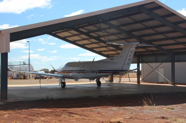 Pilatus PC-12 (VH-OWQ) - At rest