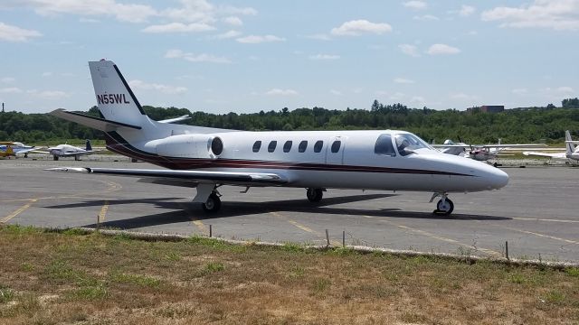 Cessna Citation II (N55WL) - Preparing to depart to Pekin, IL (C15).