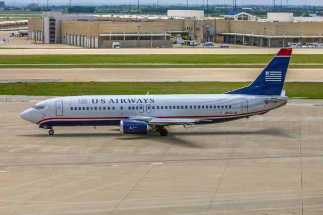 BOEING 737-400 (N452UW) - USAirways, N452UW, Boeing 737-4B7, msn 24979, Photo by John A. Miller, a rel=nofollow href=http://www.PhotoEnrichments.comwww.PhotoEnrichments.com/a