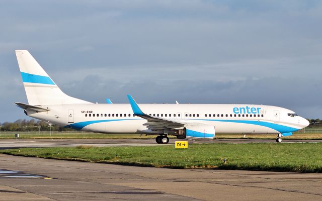 Boeing 737-800 (SP-ENR) - enter air b737-8 sp-enr dep shannon 22/4/18.