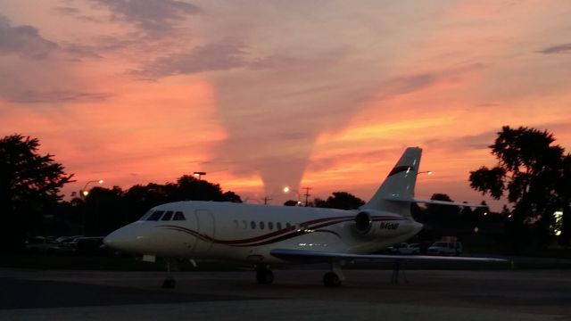 Dassault Falcon 2000 (N48MF) - Sept 7 2018 0621 EDT