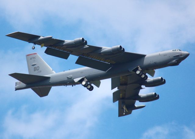 Boeing B-52 Stratofortress (61-0031) - At Barksdale Air Force Base. 