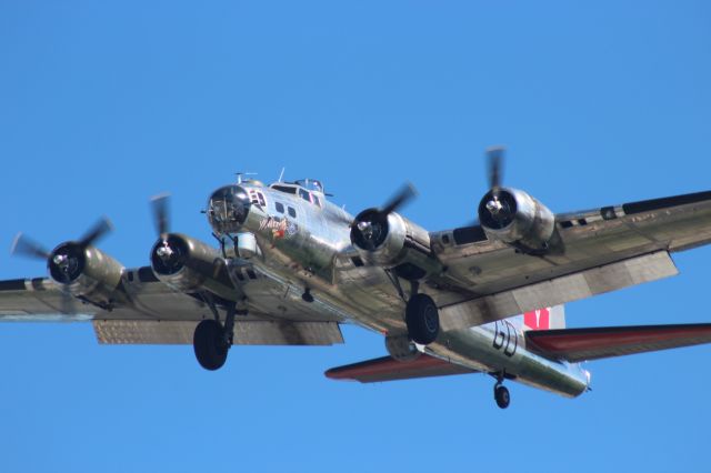 Boeing B-17 Flying Fortress (N3193G) - B-17 Yankee Lady providing the public with rides during EAA Oshkosh 2022. 