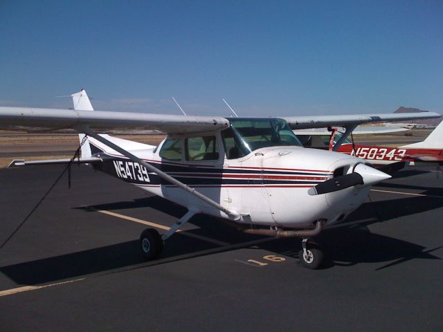 Cessna Skyhawk (N54739) - Cessna 172 modified for aerial mapping photography.