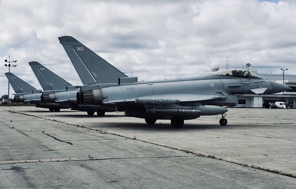 ZAV365 — - Overnighted in Gander, Canada on way to UK.