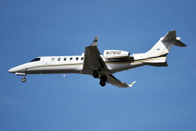 Learjet 55 (N175HG) - 9-26-19