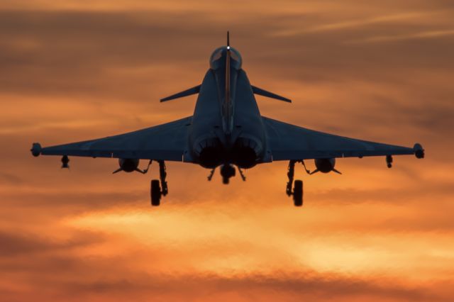 EUROFIGHTER Typhoon — - 31+31 Eurofighter EF-2000 Typhoon landing at the homebase ETNN (Germany)