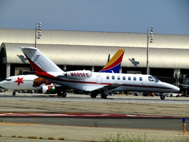 Cessna Citation CJ1 (N505FC) - Lined up on RWY 20R