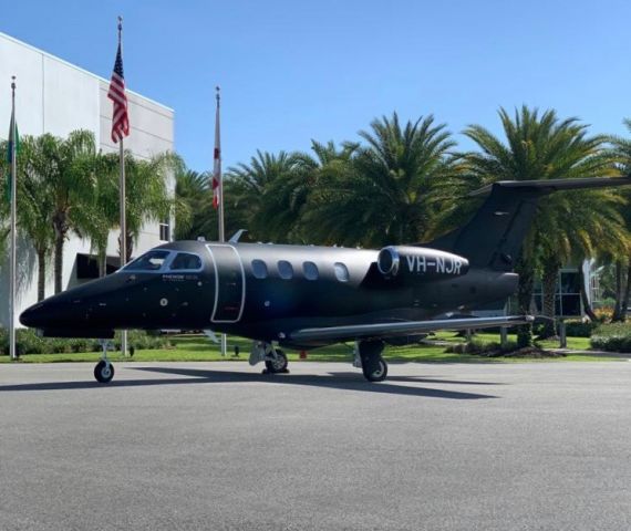 Embraer Phenom 100 (VH-NJR) - 2020 Matte Black Phenom 100