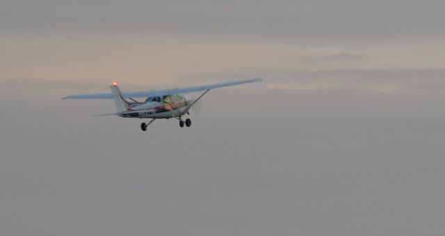 Cessna Skyhawk (N63715) - Departing Runway 23 from Craig on 10/17/2012