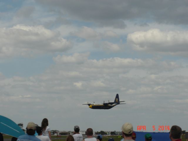 Lockheed C-130 Hercules (16-4763) - Fat Alberts High Speed Low Altitude Pass Sun n Fun 2014 KLAL