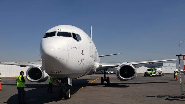 Boeing 737-700 (N763AS) - Vuelo de importación.