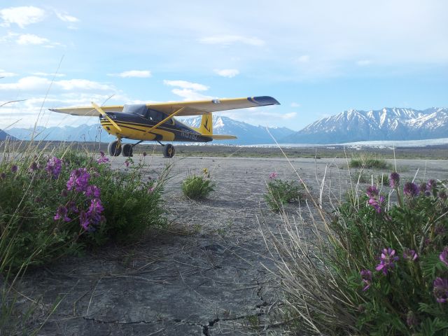 Cessna Commuter (N1978Z) - Lake George strip Alaska