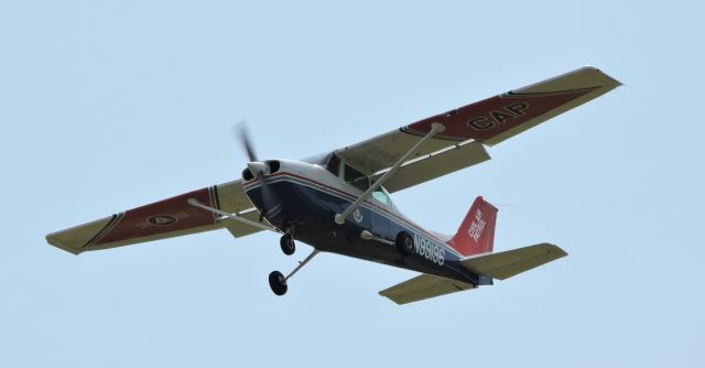 Cessna Skyhawk (N99196) - The Civil Air Patrol making another pass, summer 2019.