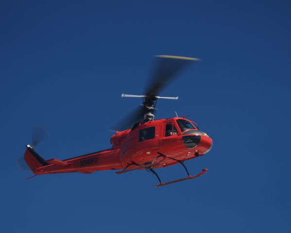 Bell UH-1V Iroquois (N540FU) - A company a few hangars down from us operates this beautiful UH-1; it's always a treat for us when they take off for a mission.