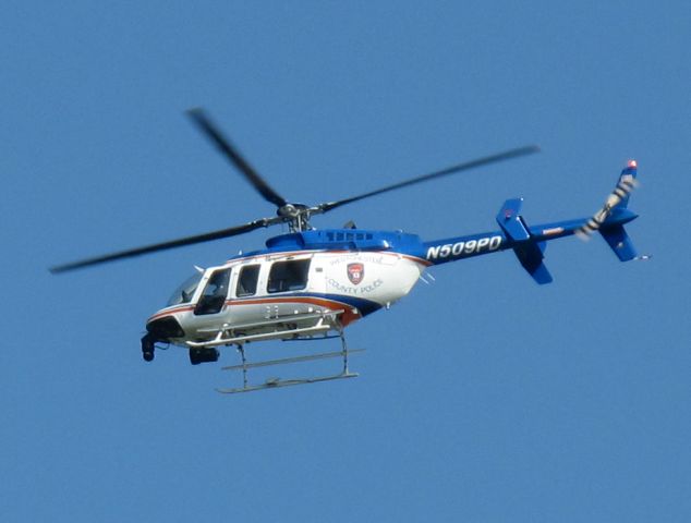 Bell 407 (N509PD) - No location or type information will be given for US military or police aircraft / helicopters.