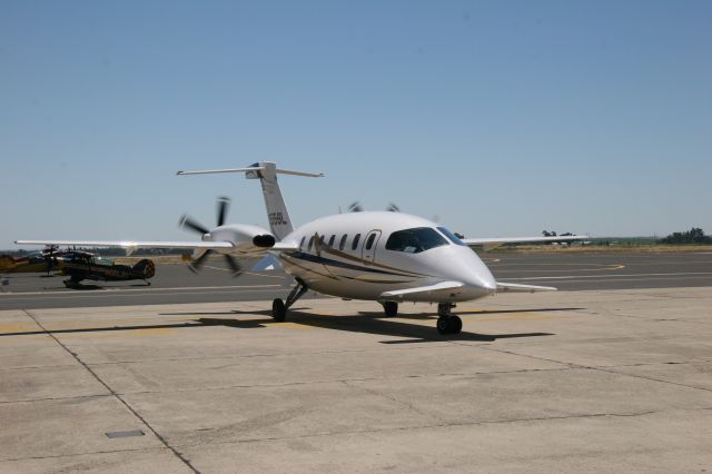 Piaggio P.180 Avanti (N155SL) - Paso Robles, CA aerobatic show