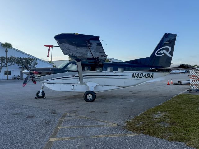 Quest Kodiak (N404MA) - At the Bayan FBO. 01-FEB-2025.