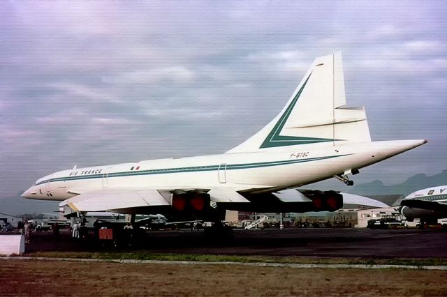 Aerospatiale Concorde (F-BTSC) - 1st.flight to Rio de Janeirobr /(21-01-76