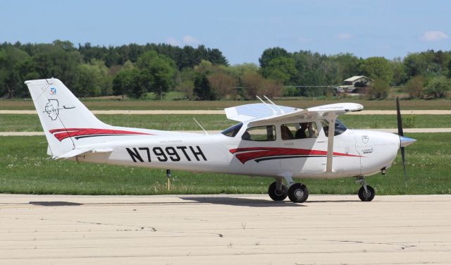 Cessna Skyhawk (N799TH) - Whiteside Co. Airport 5 May 2024br /This 172 belonging to Illinois Aviation Academy has a new colour scheme.br /Gary C. Orlando Photo.