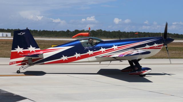 EXTRA EA-300 (N73KG) - 04/05/2024:br /Extr EA 300/SC taxi after its performance at the Vero Beach Airshow.
