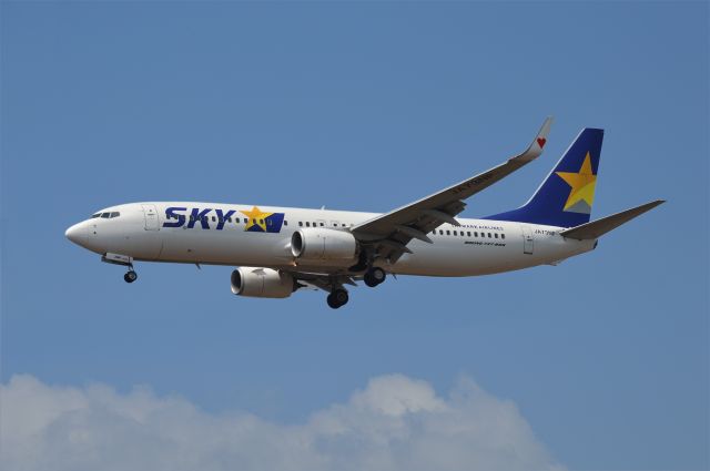 Boeing 737-800 (JA73NP) - JA73NP  Boeing 737-8HX(WL)  c/n:38109 L/N:4034 Skymark Airlines - BC/SKY : 2014/08/17