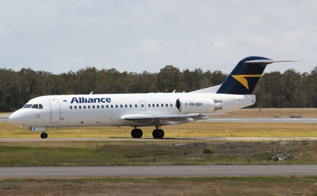 Fokker 70 (VH-QQY)