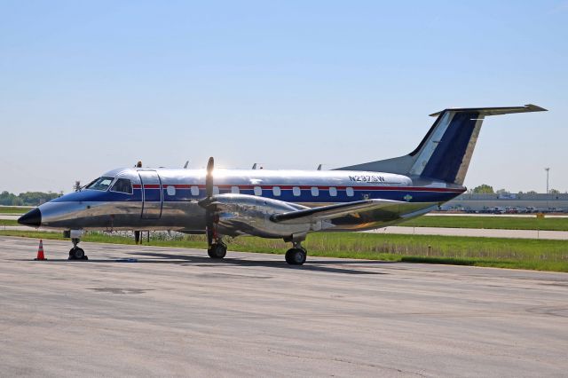 Embraer EMB-120 Brasilia (N297SW) - A Berry Aviation E120, formerly operated by Skywest, seen at KTOL on 24 May 2018.