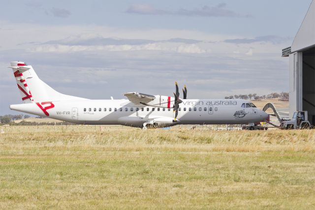 ATR ATR-72 (VH-FVR) - Virgin Australia Regional (VH-FVR) ATR 72-600 at Wagga Wagga Airport.